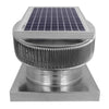 Aura Solar Attic Fan with Curb Mount Flange