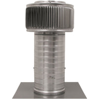 Model AF - 6 - C12 | Aura Fan | 6" Diameter | 12" Tall Collar | Flat Flange | CFM: 120 - Active Ventilation Products