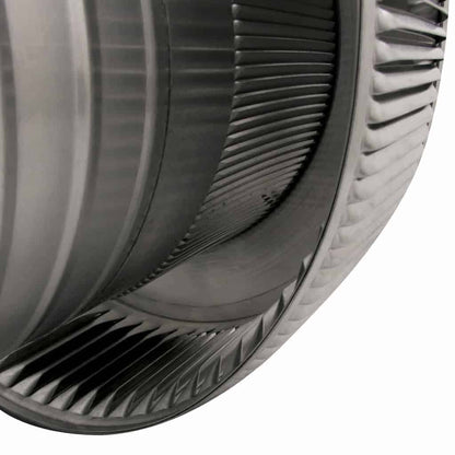 Model AF-10-C4 | Aura Fan | 10" Diameter | 4" Tall Collar | Flat Flange | CFM: 500