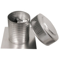 Model AF - 10 - C12 | Aura Fan | 10" Diameter | 12" Tall Collar | Flat Flange | CFM: 500 - Active Ventilation Products