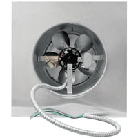 Model AF - 10 - C12 | Aura Fan | 10" Diameter | 12" Tall Collar | Flat Flange | CFM: 500 - Active Ventilation Products