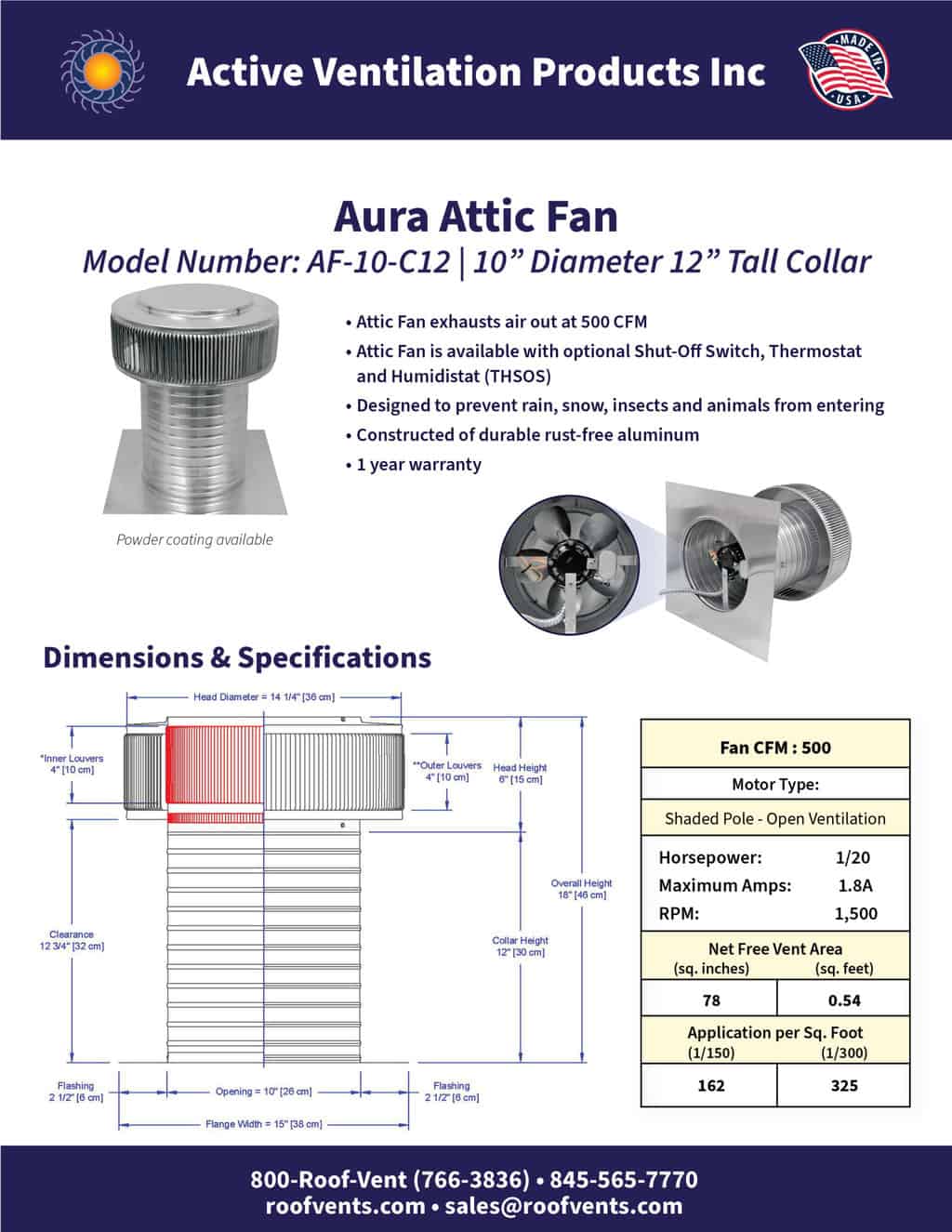 Specifications