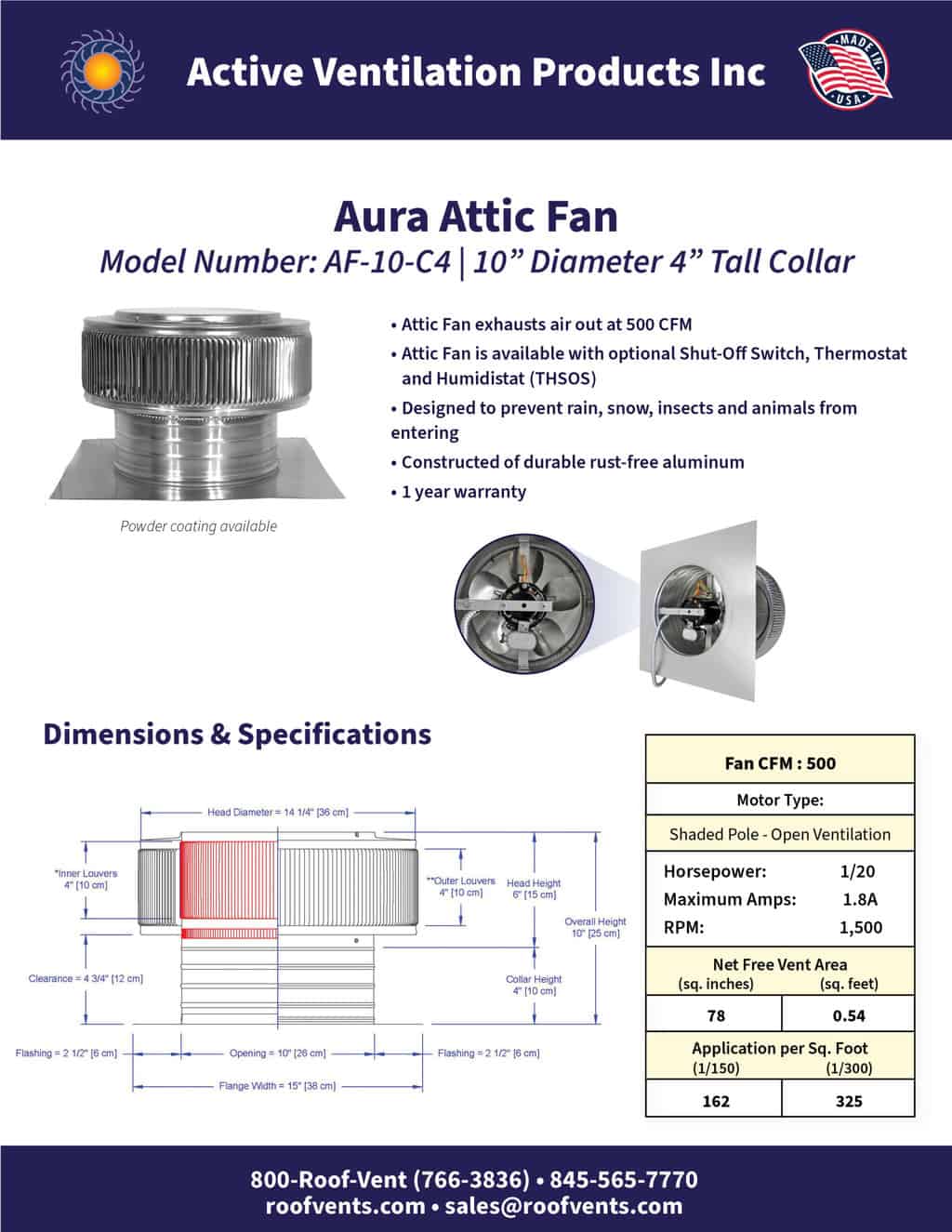 Specifications