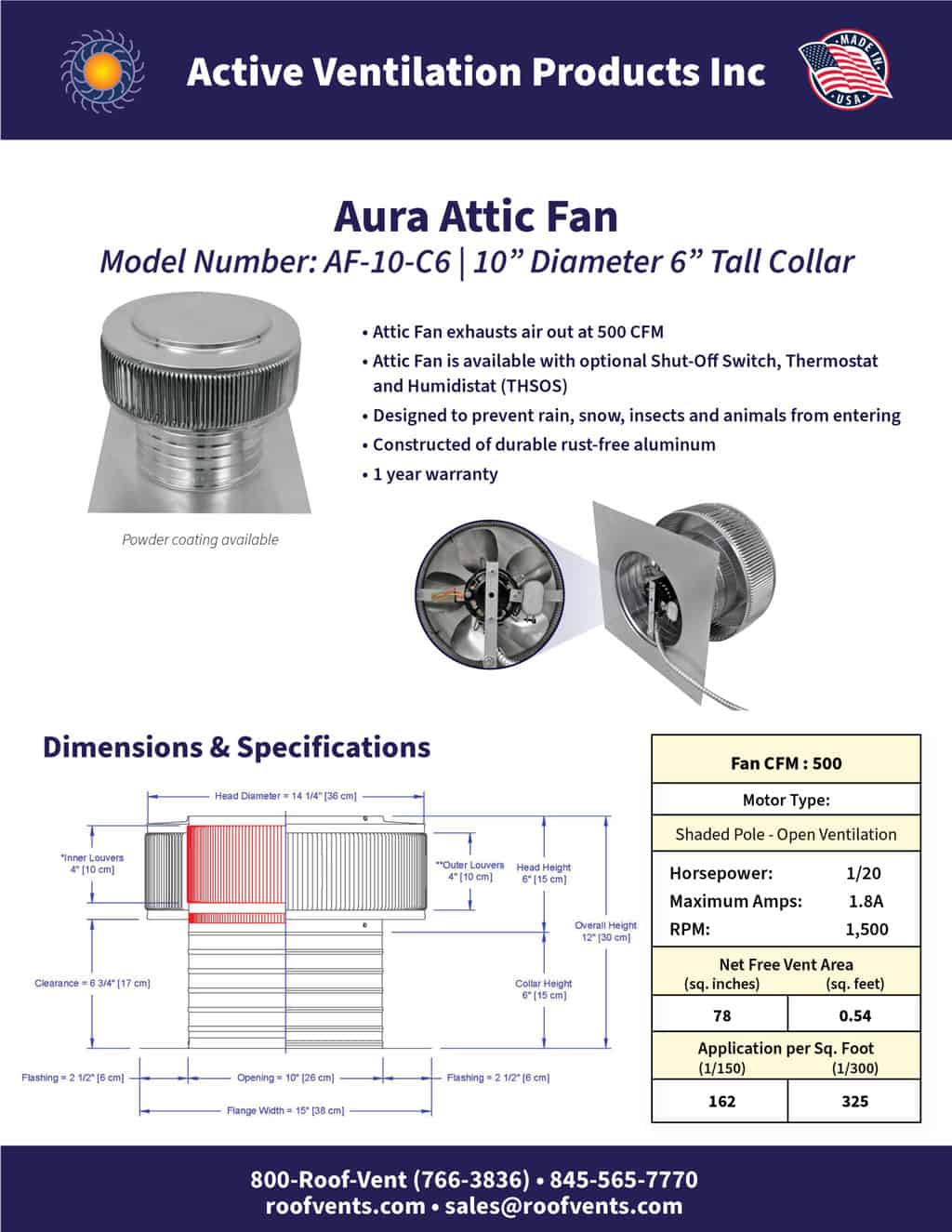 Specifications