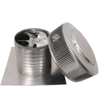 Model AF - 10 - C8 | Aura Fan | 10" Diameter | 8" Tall Collar | Flat Flange | CFM: 500 - Active Ventilation Products