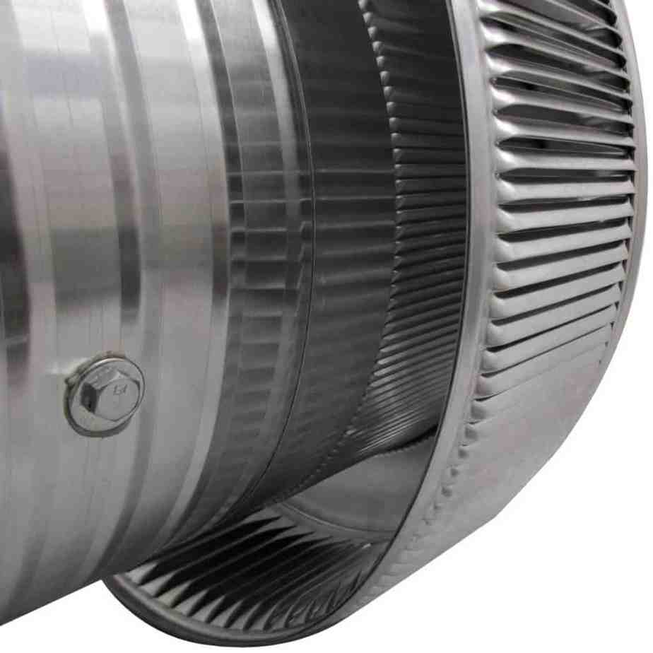 Model AF-12-C6 | Aura Fan | 12" Diameter | 6" Tall Collar | Flat Flange | CFM: 800