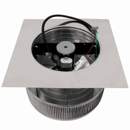 Model AF-12-C6 | Aura Fan | 12" Diameter | 6" Tall Collar | Flat Flange | CFM: 800