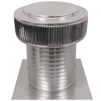 Model AF - 12 - C12 | Aura Fan | 12" Diameter | 12" Tall Collar | Flat Flange | CFM: 800 - Active Ventilation Products