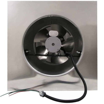 Model AF-12-C12 | Aura Fan | 12" Diameter | 12" Tall Collar | Flat Flange | CFM: 800