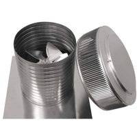 Model AF - 12 - C12 | Aura Fan | 12" Diameter | 12" Tall Collar | Flat Flange | CFM: 800 - Active Ventilation Products
