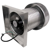Model AF - 12 - C12 - CMF | Aura Fan | 12" Diameter | 12" Tall Collar | Curb Mount Flange | CFM: 800 - Active Ventilation Products
