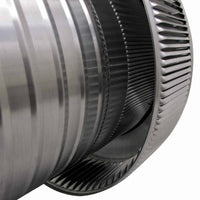 Model AF - 12 - C12 - CMF | Aura Fan | 12" Diameter | 12" Tall Collar | Curb Mount Flange | CFM: 800 - Active Ventilation Products