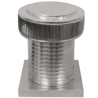 Model AF-12-C12-CMF | Aura Fan | 12" Diameter | 12" Tall Collar | Curb Mount Flange | CFM: 800