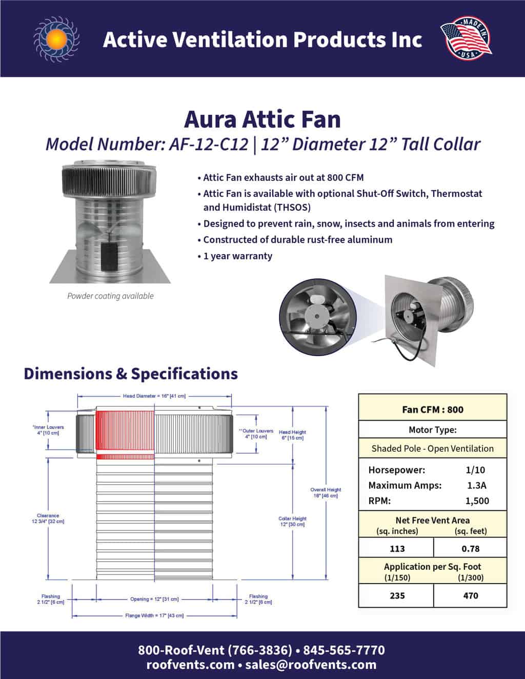 Specifications