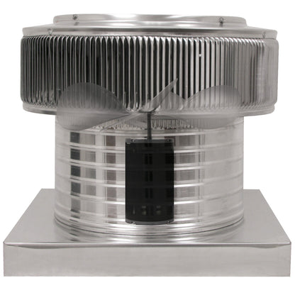 Model AF-12-C6-CMF | Aura Fan | 12" Diameter | 6" Tall Collar | Curb Mount Flange | CFM: 800