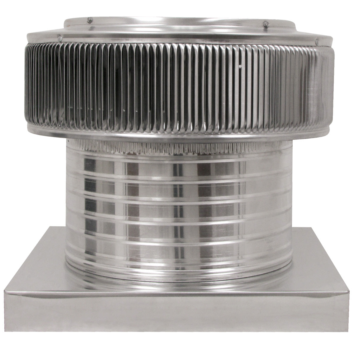 Model AF-12-C6-CMF | Aura Fan | 12" Diameter | 6" Tall Collar | Curb Mount Flange | CFM: 800