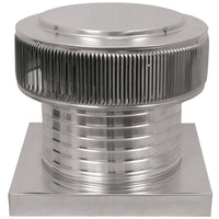 Model AF - 12 - C6 - CMF | Aura Fan | 12" Diameter | 6" Tall Collar | Curb Mount Flange | CFM: 800 - Active Ventilation Products