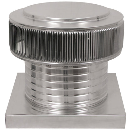 Model AF-12-C6-CMF | Aura Fan | 12" Diameter | 6" Tall Collar | Curb Mount Flange | CFM: 800