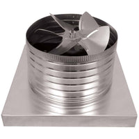 Model AF - 12 - C6 - CMF | Aura Fan | 12" Diameter | 6" Tall Collar | Curb Mount Flange | CFM: 800 - Active Ventilation Products