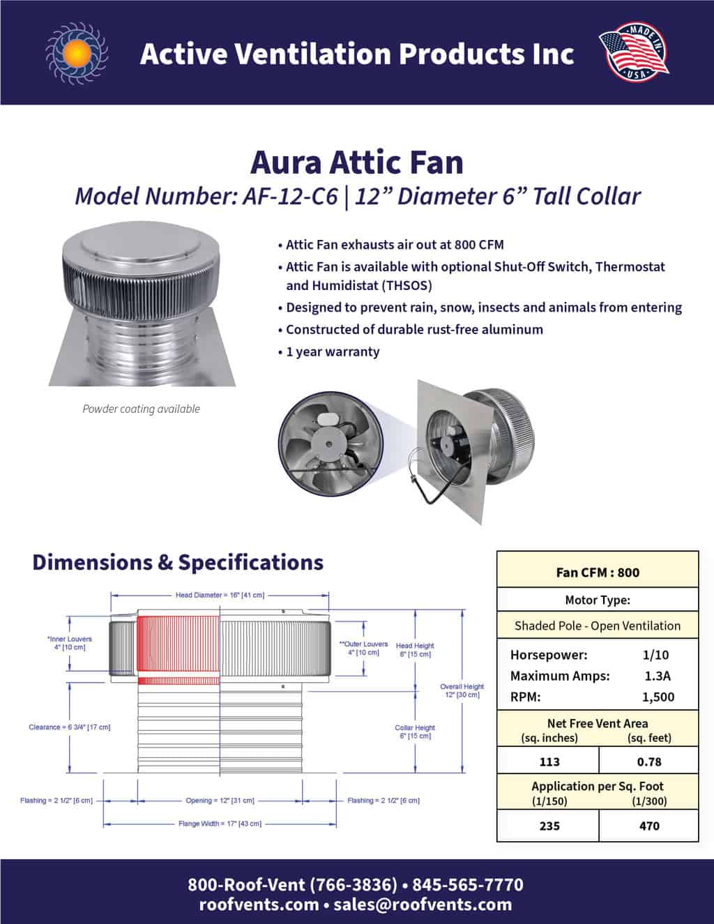 Specifications