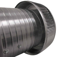 Model AF - 12 - C8 - CMF | Aura Fan | 12" Diameter | 8" Tall Collar | Curb Mount Flange | CFM: 800 - Active Ventilation Products
