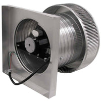 Model AF - 12 - C8 - CMF | Aura Fan | 12" Diameter | 8" Tall Collar | Curb Mount Flange | CFM: 800 - Active Ventilation Products