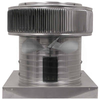 Model AF - 12 - C8 - CMF | Aura Fan | 12" Diameter | 8" Tall Collar | Curb Mount Flange | CFM: 800 - Active Ventilation Products