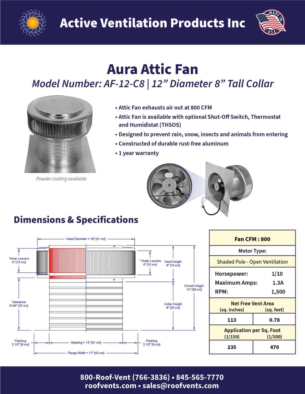 Specifications