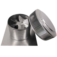 Model AF - 12 - C8 | Aura Fan | 12" Diameter | 8" Tall Collar | Flat Flange | CFM: 800 - Active Ventilation Products