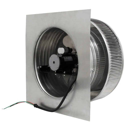 Model AF-14-C6 | Aura Fan | 14" Diameter | 6" Tall Collar | Flat Flange | CFM: 1000