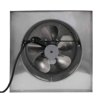 Model AF-14-C6-CMF | Aura Fan | 14" Diameter | 6" Tall Collar | Curb Mount Flange | CFM: 1000