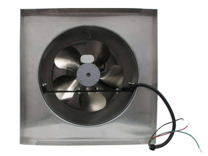 Model AF-14-C12-CMF | Aura Fan | 14" Diameter | 12" Tall Collar | Curb Mount Flange | CFM: 1000