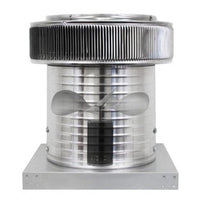 Model AF - 14 - C12 - CMF | Aura Fan | 14" Diameter | 12" Tall Collar | Curb Mount Flange | CFM: 1000 - Active Ventilation Products