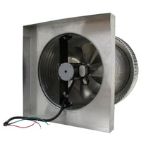 Model AF - 14 - C12 - CMF | Aura Fan | 14" Diameter | 12" Tall Collar | Curb Mount Flange | CFM: 1000 - Active Ventilation Products