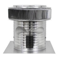 Model AF - 14 - C12 | Aura Fan | 14" Diameter | 12" Tall Collar | Flat Flange | CFM: 1000 - Active Ventilation Products
