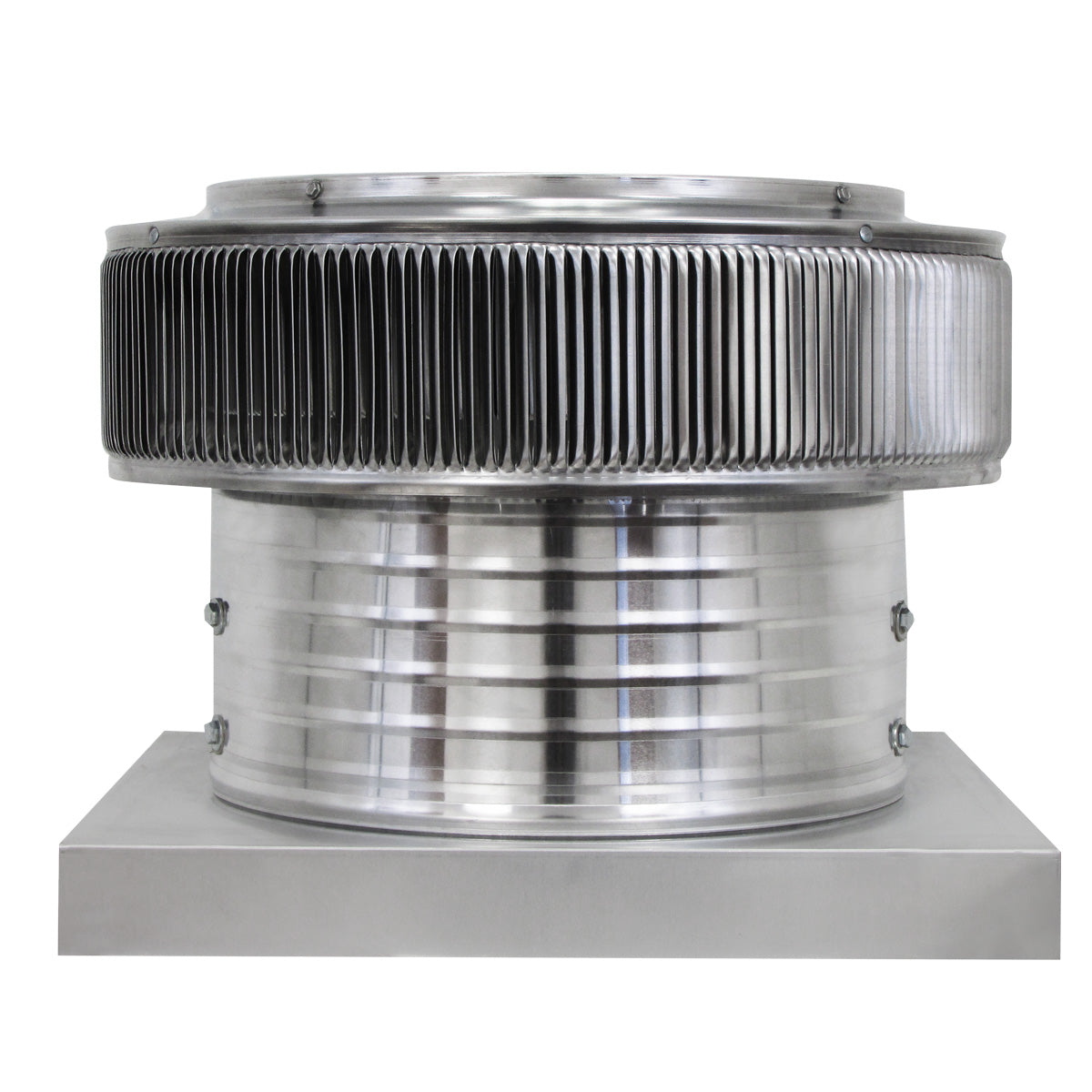 Model AF-14-C6-CMF | Aura Fan | 14" Diameter | 6" Tall Collar | Curb Mount Flange | CFM: 1000