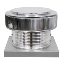 Model AF - 14 - C6 - CMF | Aura Fan | 14" Diameter | 6" Tall Collar | Curb Mount Flange | CFM: 1000 - Active Ventilation Products
