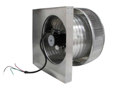 Model AF-14-C6-CMF | Aura Fan | 14" Diameter | 6" Tall Collar | Curb Mount Flange | CFM: 1000