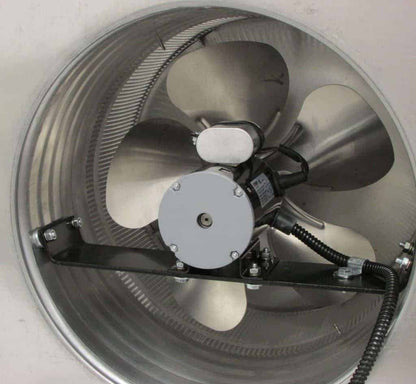 Model AF-14-C6 | Aura Fan | 14" Diameter | 6" Tall Collar | Flat Flange | CFM: 1000