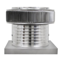 Model AF - 14 - C8 - CMF | Aura Fan | 14" Diameter | 8" Tall Collar | Curb Mount Flange | CFM: 1000 - Active Ventilation Products