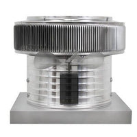 Model AF - 14 - C8 - CMF | Aura Fan | 14" Diameter | 8" Tall Collar | Curb Mount Flange | CFM: 1000 - Active Ventilation Products