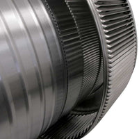 Model AF - 16 - C8 | Aura Fan | 16" Diameter | 8" Tall Collar | Flat Flange | CFM: 1800 - Active Ventilation Products