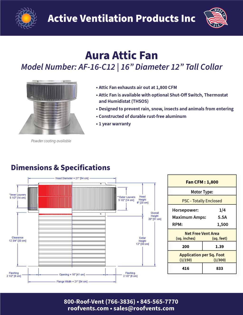 Specifications