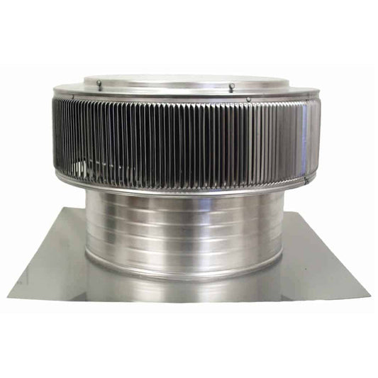 Model AF-16-C6 | Aura Fan | 16" Diameter | 6" Tall Collar | Flat Flange | CFM: 1800