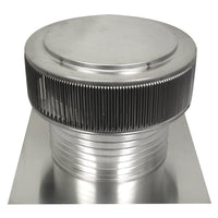 Model AF - 16 - C8 | Aura Fan | 16" Diameter | 8" Tall Collar | Flat Flange | CFM: 1800 - Active Ventilation Products