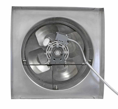 Model AF-18-C6-CMF | Aura Fan | 18″ Diameter | 6″ Tall Collar | Curb Mount Flange | CFM: 2200