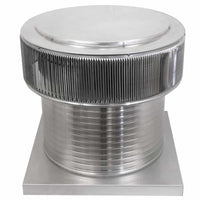 Model AF - 20 - C12 - CMF | Aura Fan | 20" Diameter | 12" Tall Collar | Curb Mount Flange | CFM: 3300 - Active Ventilation Products