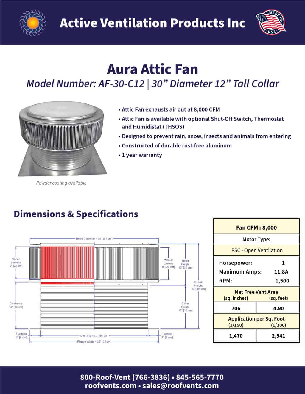 Specifications