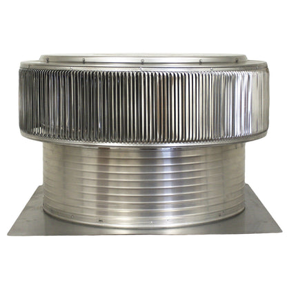 Model AF-30-C12 | Aura Fan | 30" Diameter | 12" Tall Collar  | Flat Flange |  CFM: 8000