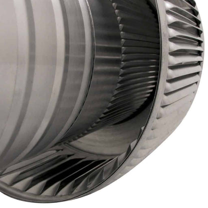 Model AF-6-C12 | Aura Fan | 6" Diameter | 12" Tall Collar | Flat Flange | CFM: 120